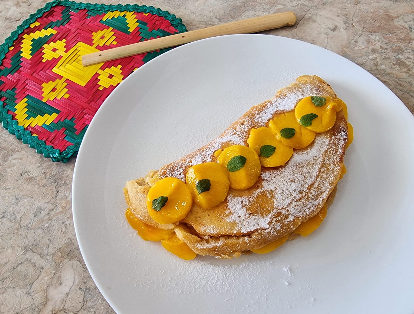Nutella Banana or Mango & Honey Butter Pancake