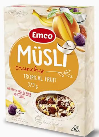 Muesli Tropical Fruit - 375g
