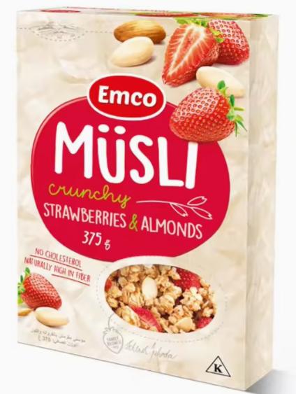 Muesli Strawberry & Almond - 375g
