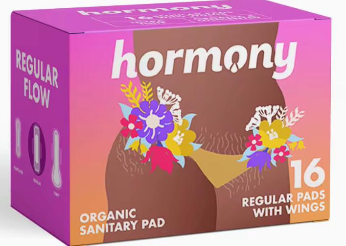 Organic regular pads - 16 pieces