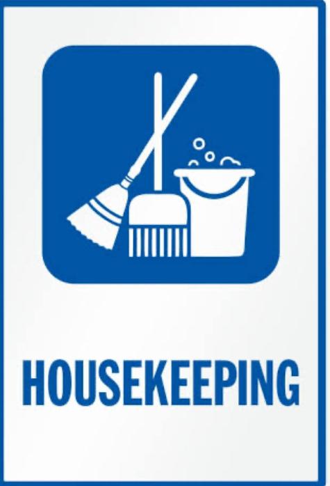 Daily Housekeeping - full or half service - kindly enquire