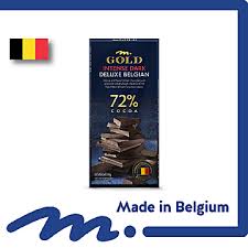 Belgian Dark Chocolate 72% intense - 95g