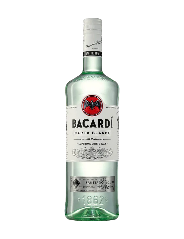 Bicardi White Rum - 750ml