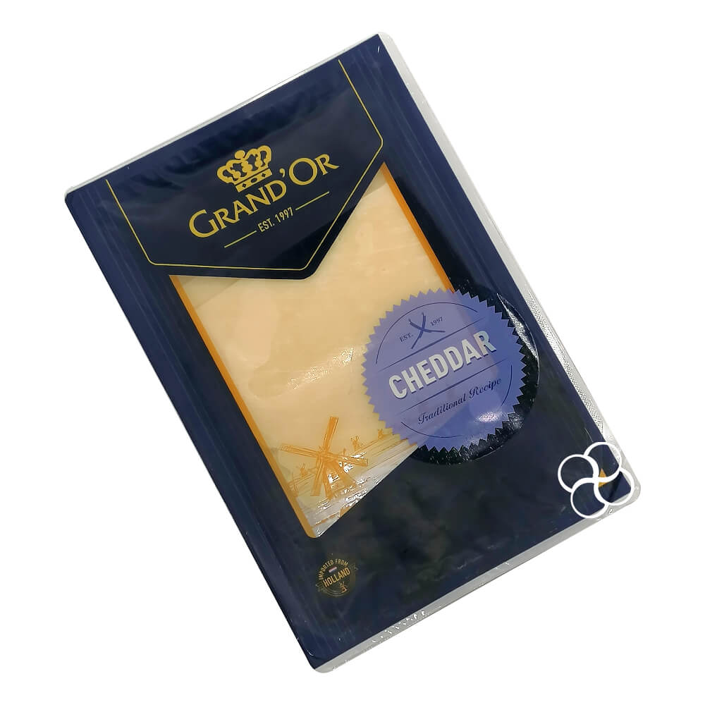 Grand'Or - Cheddar Mild White Sliced 160g