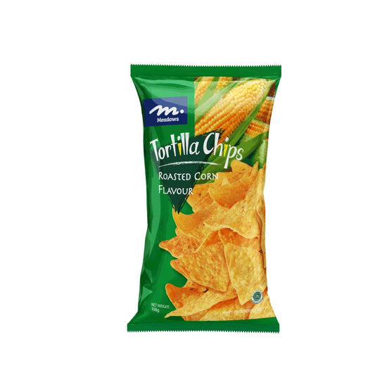Tortilla chips - roasted corn - 198g