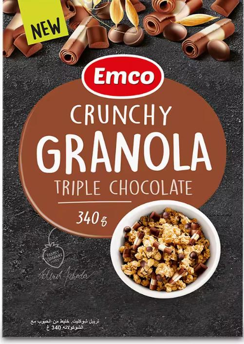 Muesli Triple Chocolate - 340g