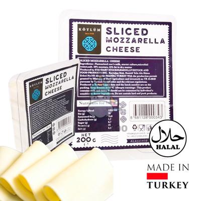 Sliced Mozzarella Cheese 200g