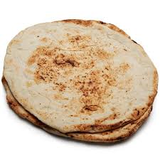 Middle eastern Hummus Super bowls with Laffa bread - with warm spicy chicken strips or Beef Kofta balls ,organic veggies, Feta, olives, lemon & herbs